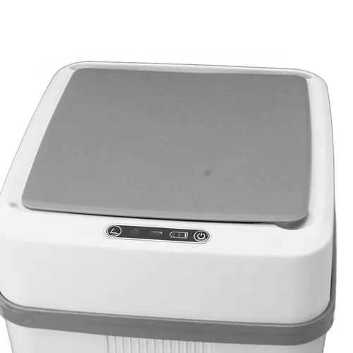 Vista 7 de Bote de basura con sensor inteligente, sensor de movimiento automático con carga USB, para dormitorio, baño, cocina, oficina