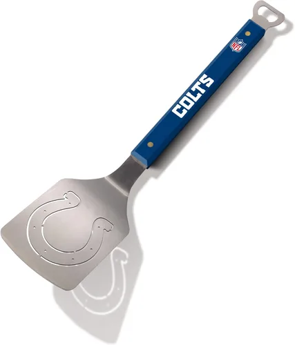 Vista 31 de YouTheFan NFL Sportula (espátula) de acero inoxidable de 18 pulgadas con abrebotellas