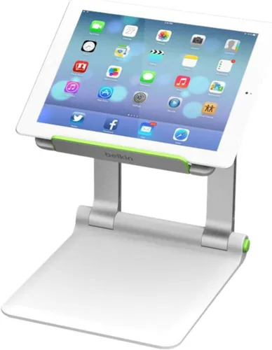 Vista 7 de Belkin Escenario portátil para tablet – Soporte ajustable para tabletas para presentaciones y aulas – Soporte ideal para grabación de video