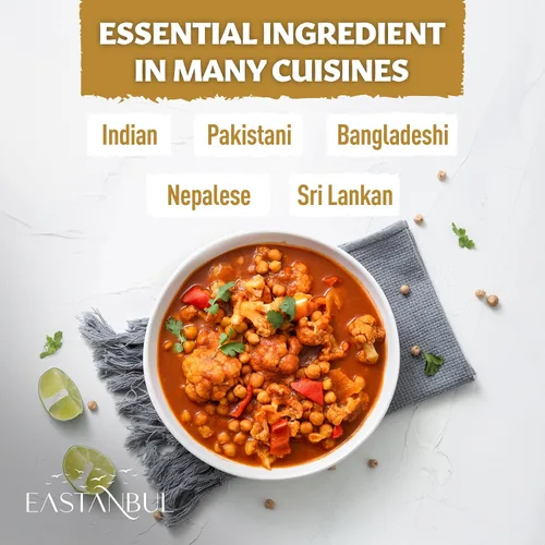 Vista 8 de Eastanbul Garam Masala, mezcla de polvo de especias indias Garam Masala de 7.1 onzas, mezcla de 11 especias, condimento de grado culinario superior