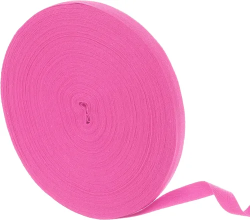 Vista 30 de uxcell Cinta de sarga de algodón de 50 yardas, cinta de espiga de 3/8 pulgadas para coser ropa, manualidades (azul)