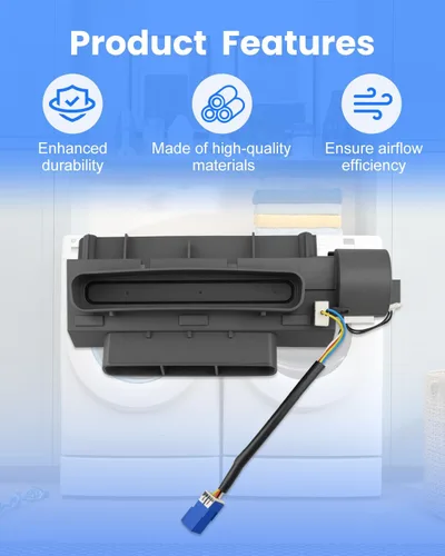 Vista 6 de WH16X29509 Amortiguador de ventilación para lavadora GE Kenmore Sears