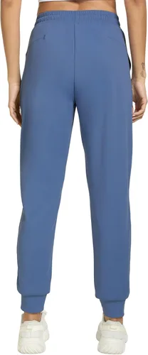 Vista 3 de Pantalones deportivos ligeros para mujer con bolsillos Dri Fit para entrenamiento, atletismo, correr, pista suave, gimnasio, descanso, pantalones
