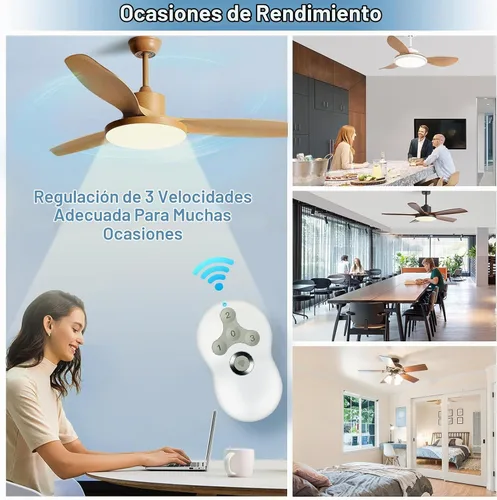 Vista 8 de Kit de control remoto universal para ventilador de techo regulable