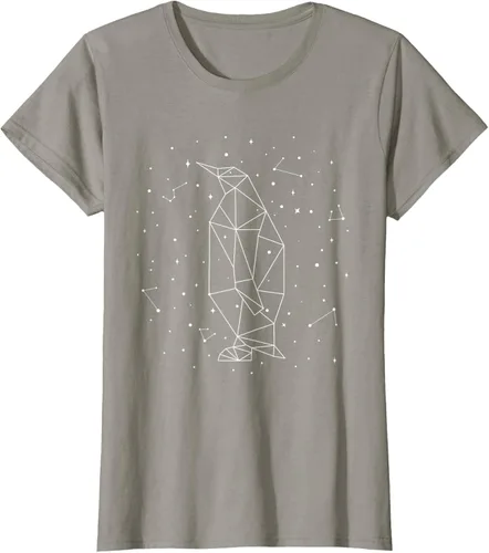Vista 79 de Sternbild Penguin Constellation Emperor Sea Bird Penguin Camiseta Negro