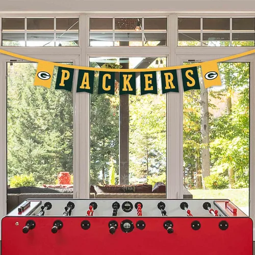 Vista 2 de WinCraft Banderines de cuerda de Green Bay Packers