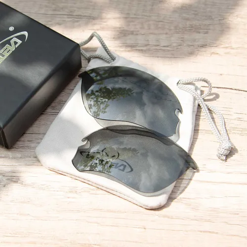 Vista 3 de Walleva Replacement Lenses for Oakley Flak Draft - Multiple Options Available