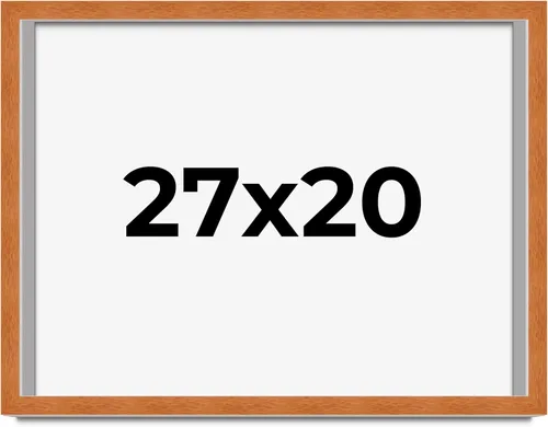 Vista 77 de Marco de 3 x 3 pulgadas de madera maciza de nuez y miel marrón con plexiglás acrílico UV, respaldo de tablero de espuma y accesorios para colgar