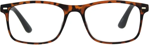 Vista 2 de PASTL Gafas de lectura ampliadas Lente transparente Acabado mate Rectangular Primavera Bisagra