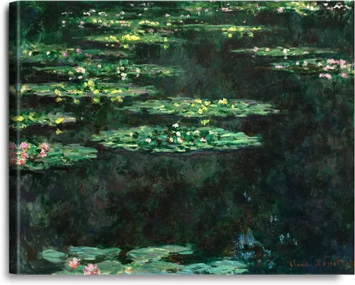 Vista 58 de A&T ARTWORK Antibes Seen from The Salis Gardens de Claude Monet Las Obras de Arte Clásico Mundial Reproducciones, Impresiones de Arte en Lienzo