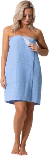Vista 50 de Robe Direct Quick Dry, Lightweight Waffle Spa/Bath Wrap with Adjustable Closure & Elastic Top