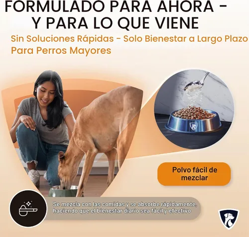 Vista 7 de NutraRegen Select Forte Suplemento para articulaciones de perros mayores – Glucosamina, condroitina, MSM, colágeno y mejillón de labios verdes
