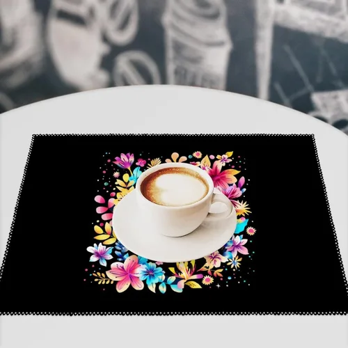 Vista 7 de Magic Magical Graphic Placemats Set of 6 Resistant Table Mats Washable Place Mats for Dinner Party Table Decoration