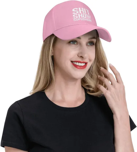 Vista 7 de Shit Show Supervisor Hat Funny Employees Shit Show Gorra de béisbol ajustable Gorra de béisbol Gorra de camionero