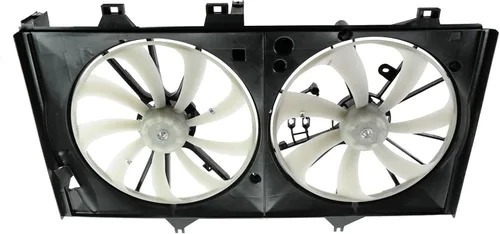 Vista 164 de Conjunto de ventilador de refrigeración dual del radiador TRQ Para Toyota Avalon 2013-2018 Camry 2012-2017 TO3115173