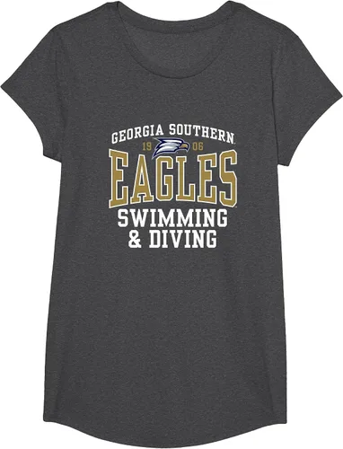 Vista 8 de Georgia Southern University Eagles Swimming and Diving T-Shirt