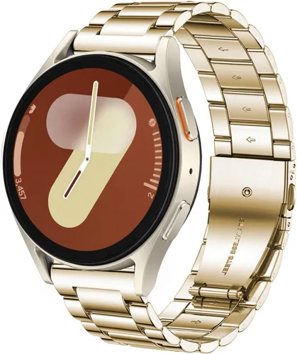 Vista 19 de DEALELE - Correas compatibles con Samsung Galaxy Watch 7 / FE / 6/6 Classic / 5/5 Pro / 4/4 Classic/Galaxy 3 de 41 mm, correa de repuesto de metal