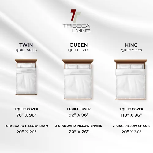 Vista 2 de Tribeca Living FLORENCEQUIKISI - Juego de acolchado Florencia, de terciopelo, sólido, tamaño grande), Negro, gemelo