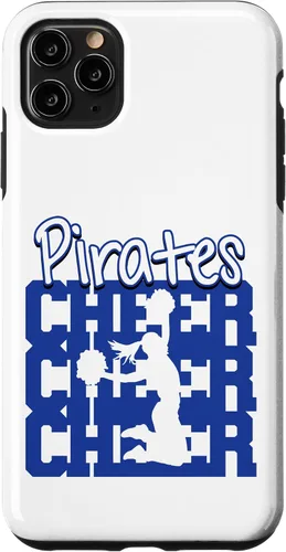Vista 31 de Pirates Cheer Back to School Cheerleading Spirit B Case for iPhone 16