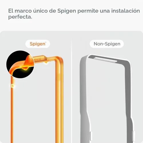 Vista 5 de Spigen GlasTR AlignMaster - Protector de pantalla de vidrio templado para Galaxy S23 FE