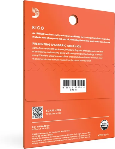 Vista 2 de Cañas para saxo tenor Rico