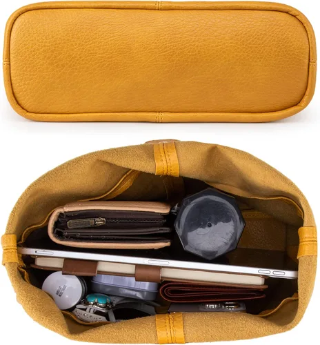 Vista 5 de Montana West - Bolso para mujer tipo hobo, ultra suave, plegable, con monedero