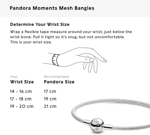 Vista 5 de PANDORA Pulsera de malla