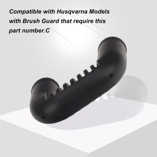 Vista 6 de Karbay 574703401 Tapa de extremo para protector de cepillo de parachoques compatible con Husqvarna