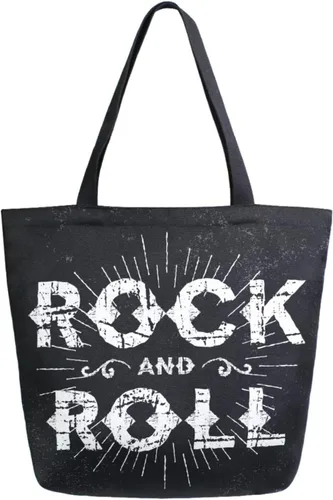 Vista 15 de Naanle Bolsa de lona para mujer, bolso de hombro casual con hoja de palma, reutilizable, multiusos, resistente, para compras, comestibles, algodón