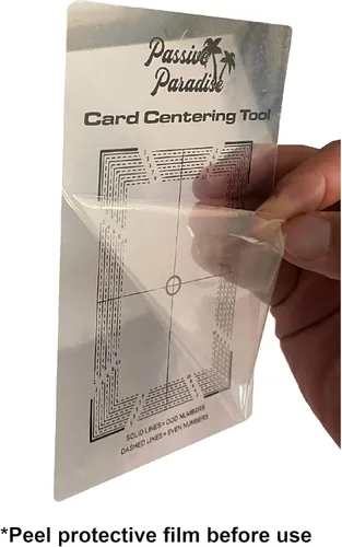 Vista 4 de Passive Paradise Juego de herramientas de centrado de clasificación de tarjetas para Pokémon, herramienta de aumento y paño de limpieza incluidos