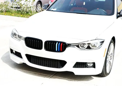 Vista 6 de iJDMTOY Exact Fit - Recortes para parrilla de automóvil, compatible con vehículos BMW