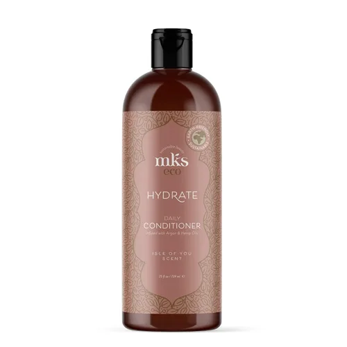 Vista 11 de Earthly Body MKS eco Hydrate Conditioner – Nutre e hidrata el cabello, protege contra la rotura – Aceite de argán marroquí, aceite de semilla