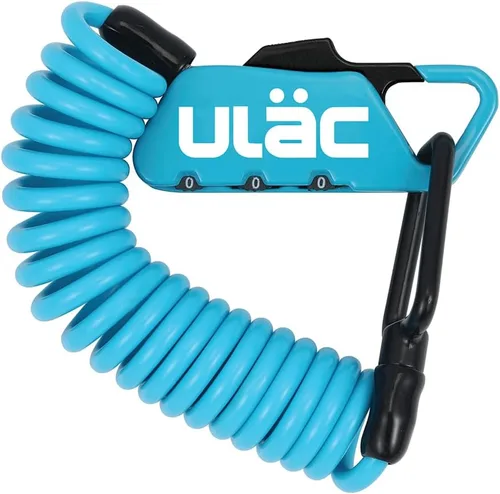 Vista 9 de ULAC Piccadilly LTD - Mosquetón multiusos para casco, motocicleta, scooter electrónico, bicicleta, casillero de gimnasio, cochecitos de bebé