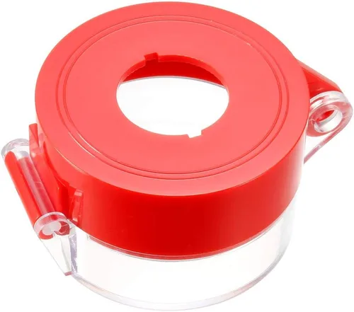 Vista 6 de uxcell Protector de cubierta de interruptor de plástico amarillo para interruptor de botón de 1.181 in de diámetro 55 * 37