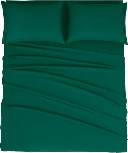 Vista 13 de Mejoroom Juego de sábanas tamaño individual – Sábanas individuales de Hotel Collection – Sábanas y fundas de almohada con sábana bajera de bolsillo