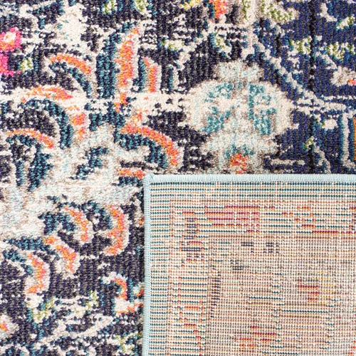 Vista 66 de SAFAVIEH Colección Madison MAD447B - Tapete bohemio con medallón antiguo y elegante, no desprende pelusa, para la sala, dormitorio, comedor