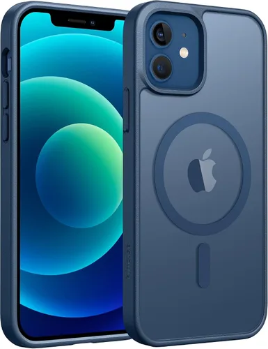 Vista 27 de FNTCASE - Funda para iPhone 16 Pro: magnética, mate, translúcida, de grado militar, protectora contra caídas, resistente, fina, duradera y a prueba