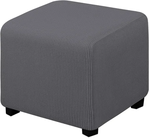 Vista 86 de Easy-Going Funda Elástica para Otomana Taburete de Almacenamiento Plegable Protector de Muebles Funda Rectangular Suave con Parte Inferior Elástica