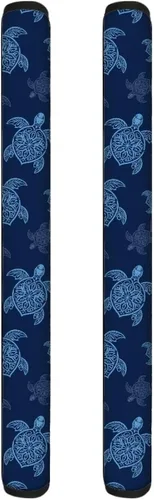 Vista 42 de 2 fundas para manijas de refrigerador, decoración otoñal, hojas de arce, fundas para manijas de puerta de nevera, lavables a máquina, microondas