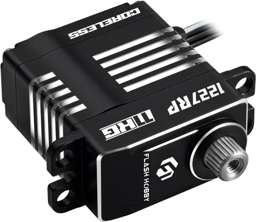 Vista 4 de FLASH HOBBY CLS1227RP 8.4V 24.3 lbs Coreless Digital Micro Servo para scx24 servo 1/18 RC Car Crawler Upgrade