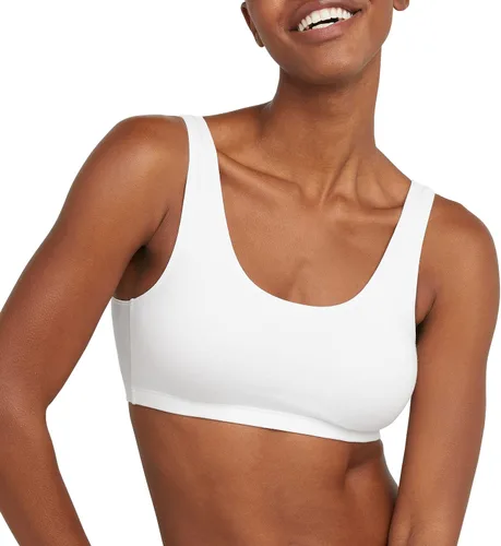 Vista 2 de Hanes womens Scoopneck Bralette Pack,Cotton Crop Top, 3-pack