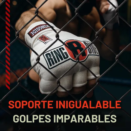 Vista 6 de Ringside guantes de entrenamiento de envoltura rápida para Muay Thai, MMA, Kickboxing