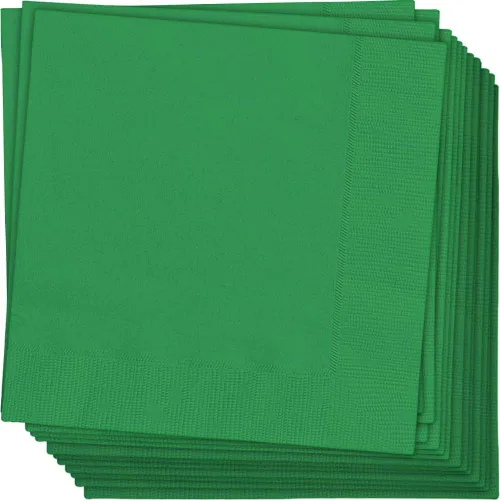 Vista 7 de Servilletas de bebidas azul claro, 20ct