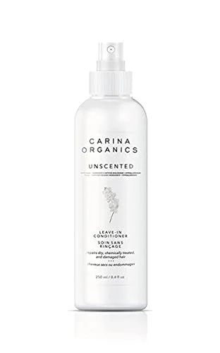 Vista 2 de Carina Organics Acondicionador sin perfume sin enjuague, 8.5 fl oz