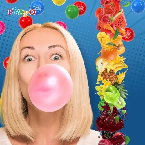 Vista 5 de Máquina de chicles para niños de 8.5" - Máquina de chicle que funciona con monedas y alcancía de juguete - Dispensador de máquina de dulces incluye