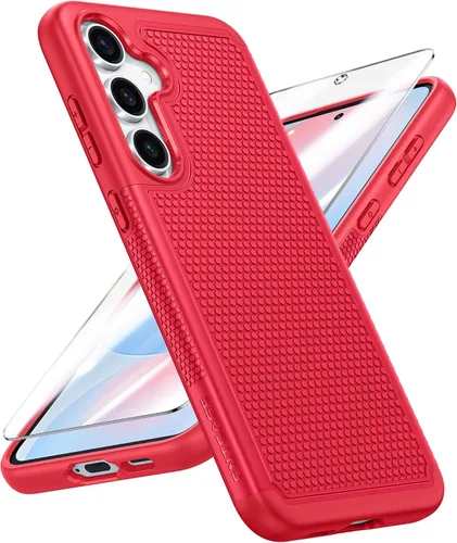 Vista 272 de FNTCASE Funda para Motorola Moto G-Stylus-5G-2023: funda protectora de doble capa a prueba de golpes Parte trasera texturizada antideslizante