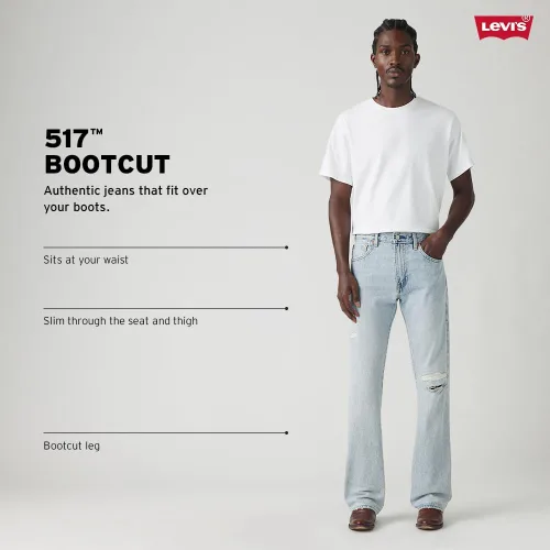 Vista 5 de Levi's Jeans 517 Bootcut para hombre