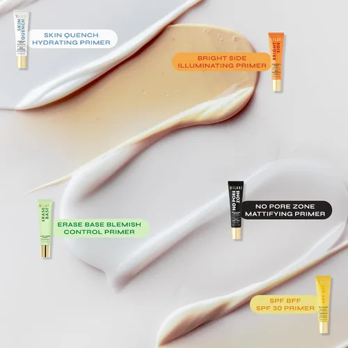 Vista 4 de Milani Imprimación facial para maquillaje – Erase Base Primer de Control de Imperfecciones con 2% de ácido salicílico para ayudar a controlar