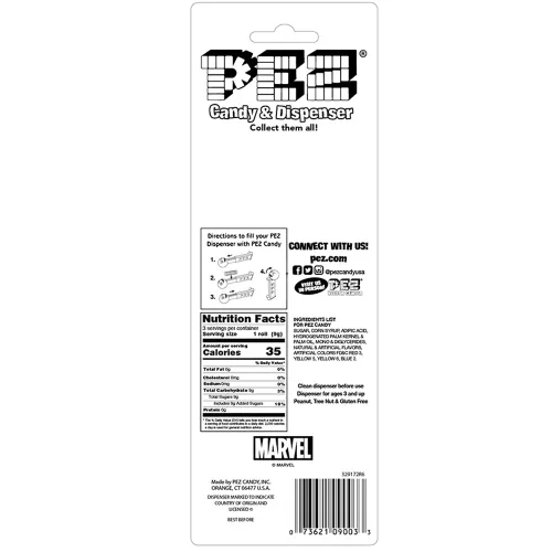 Vista 2 de Marvel Superheroes Pez Dispensers (paquete de 12)