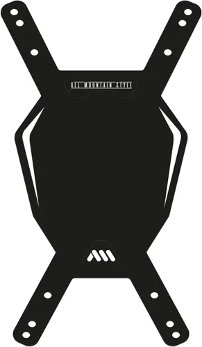 Vista 2 de Placa de matrícula AMS estilo montaña, genial para mantenerlo instalado una vez que el polvo de carrera se asienta